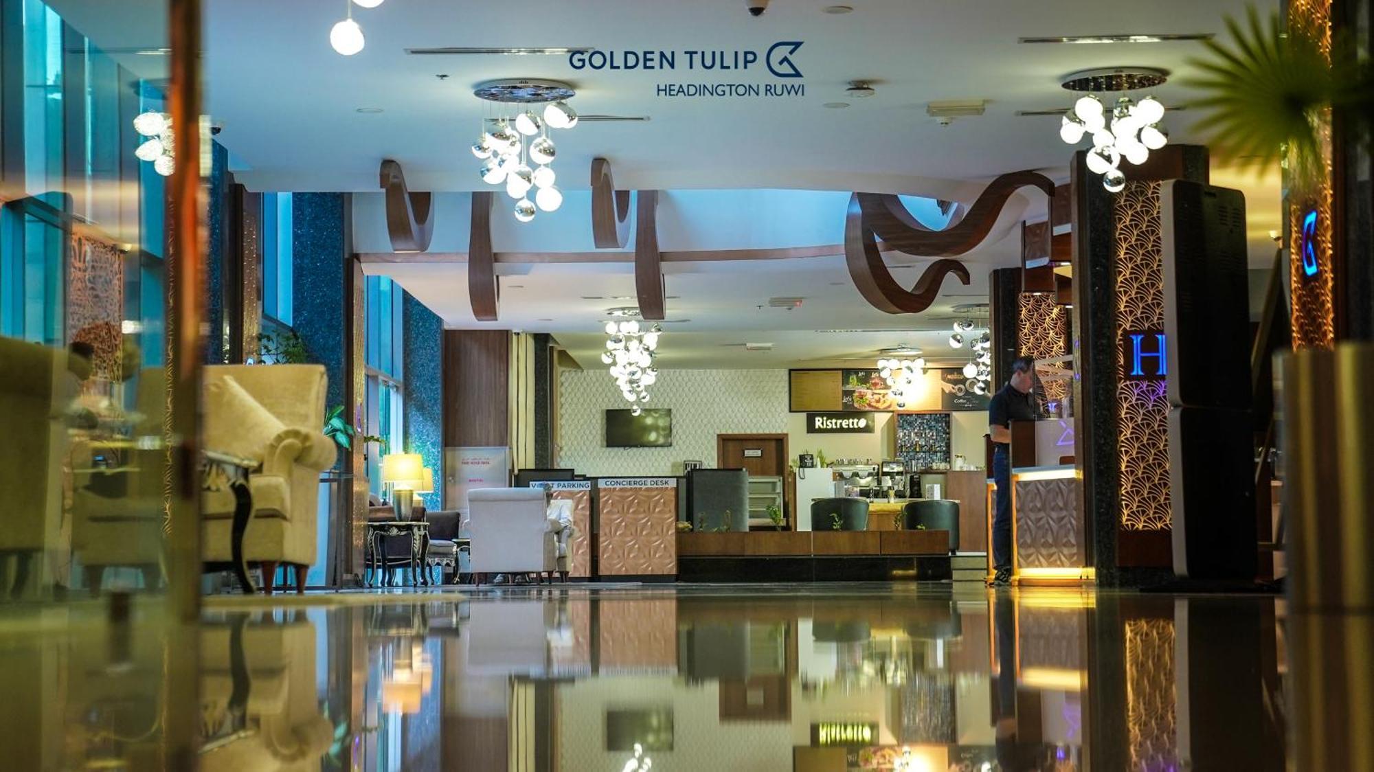 Hotel Golden Tulip Headington Mascate Exterior foto