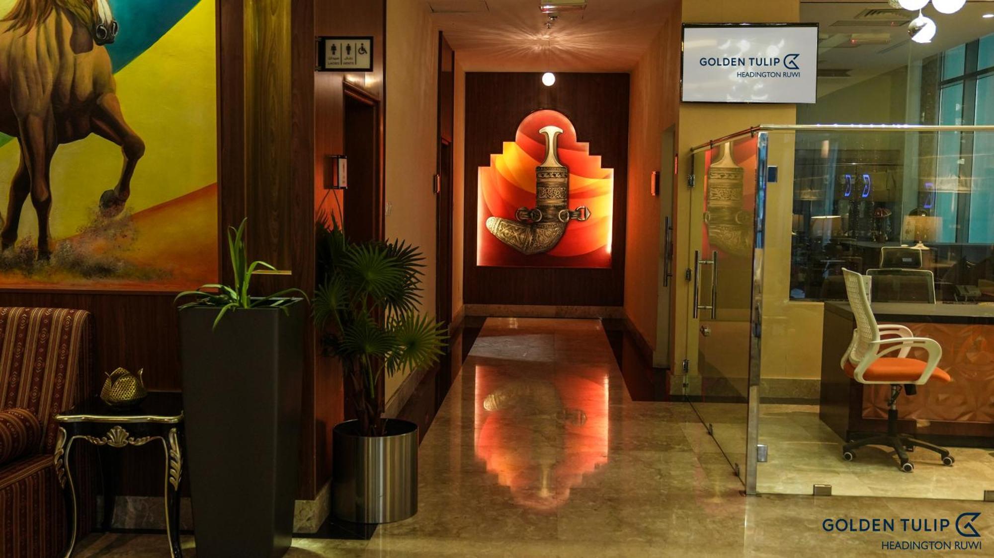 Hotel Golden Tulip Headington Mascate Exterior foto